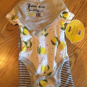 Baby girl 3 piece set